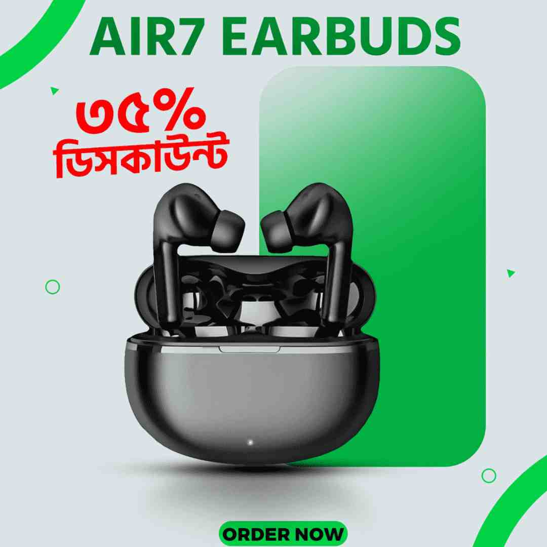 AIR7 AIRBUDS Free Home Delivery, 100% Cash on Delivery