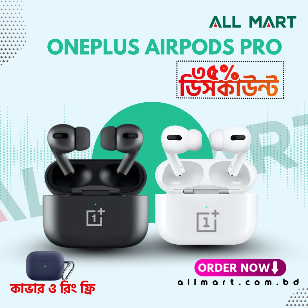 OnePlus AirPods Pro: High-Quality Audio, 4-Hour Playback, Free Cover